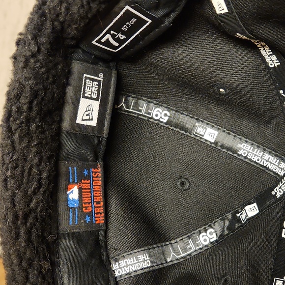 Colorado Rockies New Era Fitted Winter Hat 7 1/4 Vintage Y2K - Picture 8 of 8